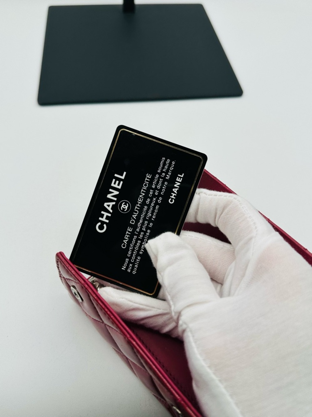 Chanel Quilted Key and Card Holder - Picture 10 of 14